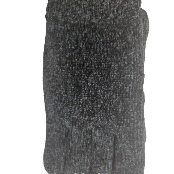 Isotoner Signature Black Chenille Cable-Knit Gloves Sz One Size NWT - Picture 9 of 11